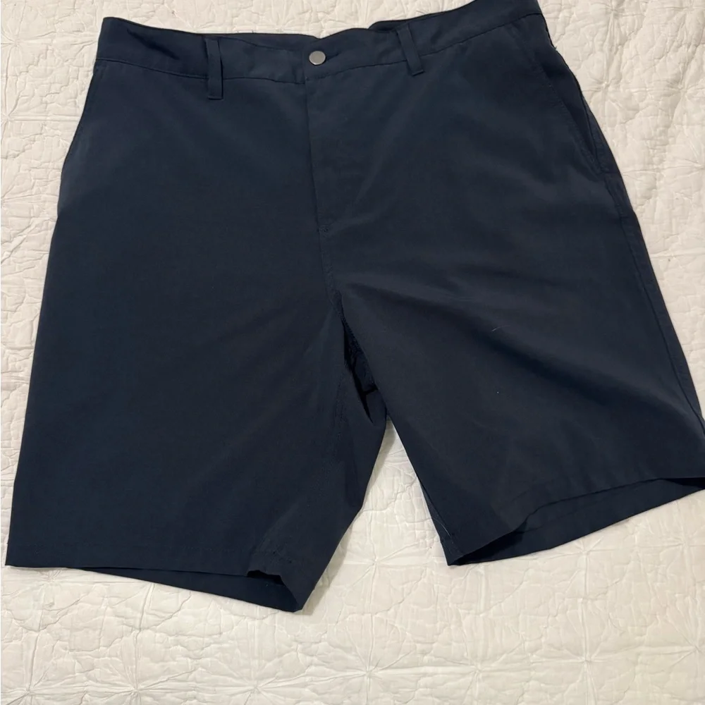 Panama Jack Hybrid Quick Dry 4 Four Way Stretch Flat Front Shorts 38” Waist Blue